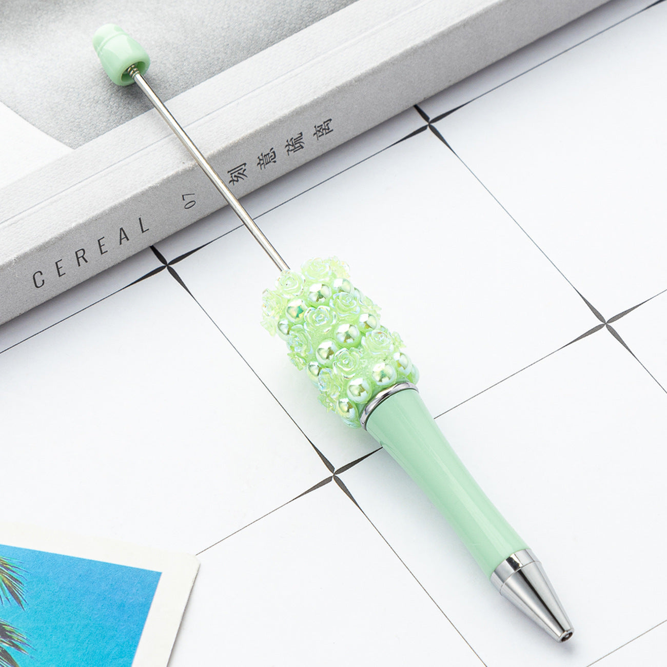 20-Color DIY rose bead pen