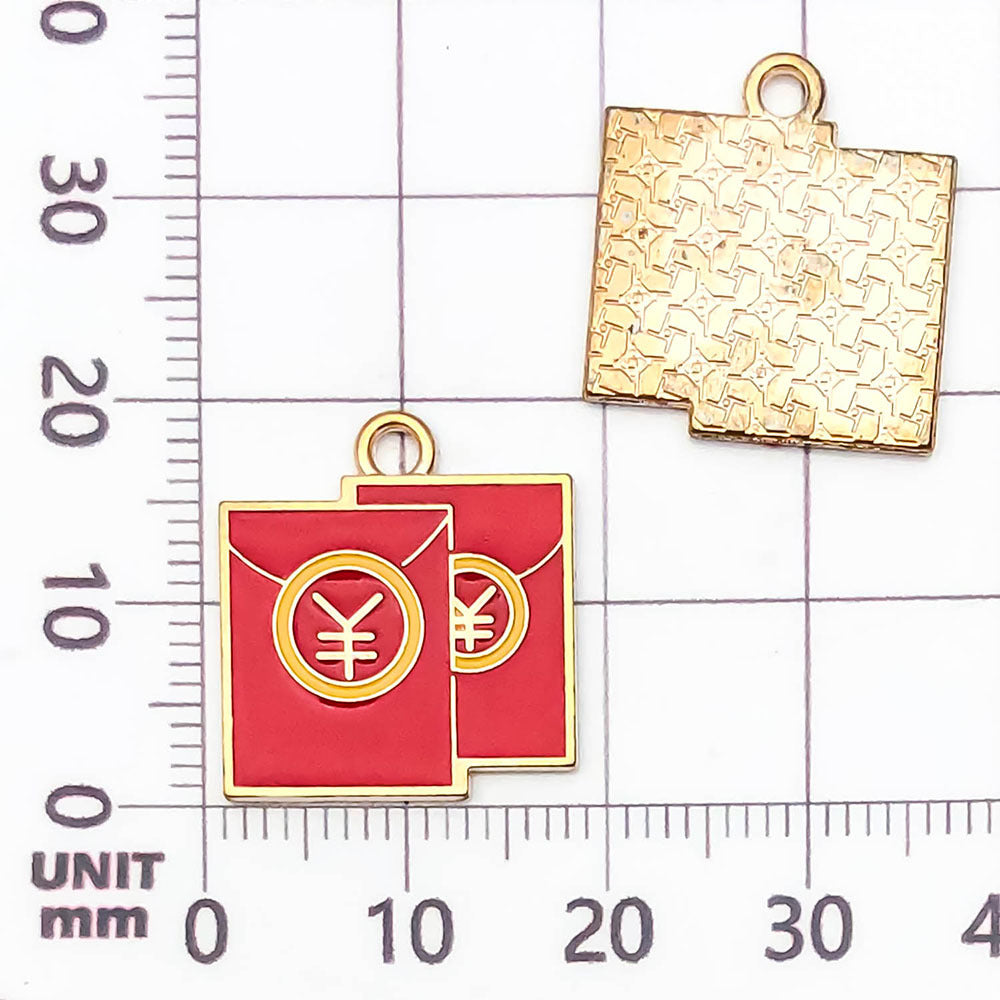 NO.10 Mixed 20 New Year's metal alloy