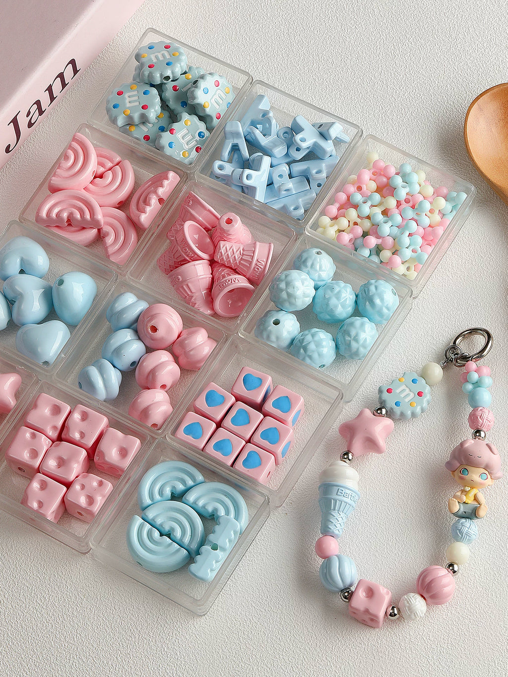 Paint/cheese/cones/stars/DIY accessories【粉色物语】