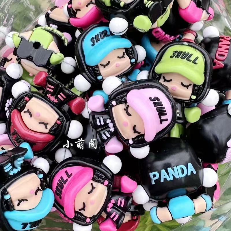 A2 silicone focal bead POP MART