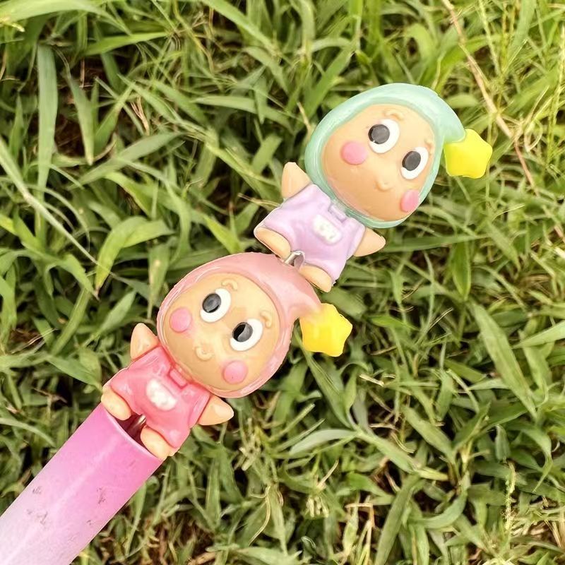 A5 silicone focal bead pop mart