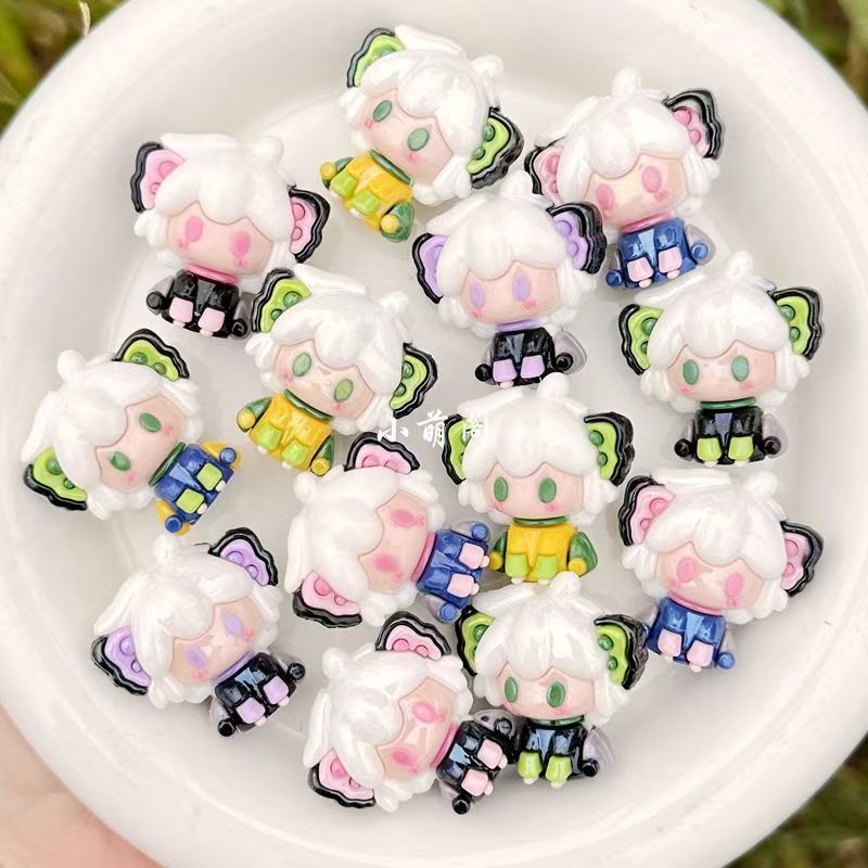 A8  silicone focal bead pop mart