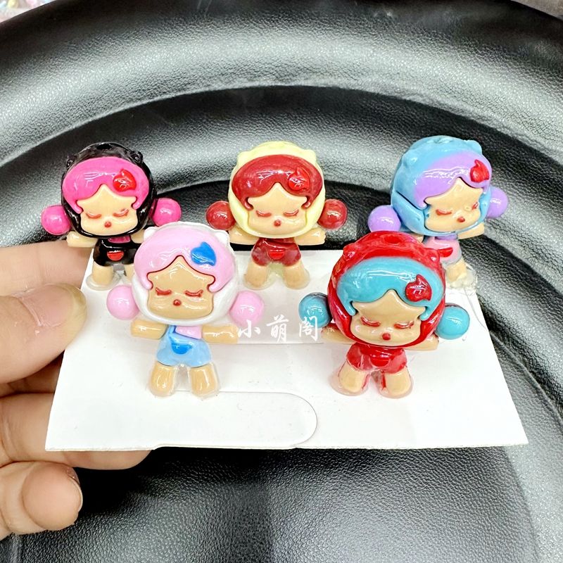 A11 silicone focal bead pop mart