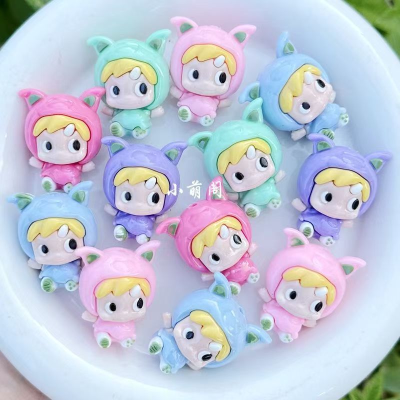 A16 silicone focal bead pop mart