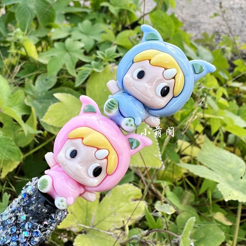 A16 silicone focal bead pop mart