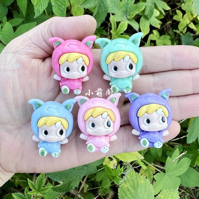 A16 silicone focal bead pop mart