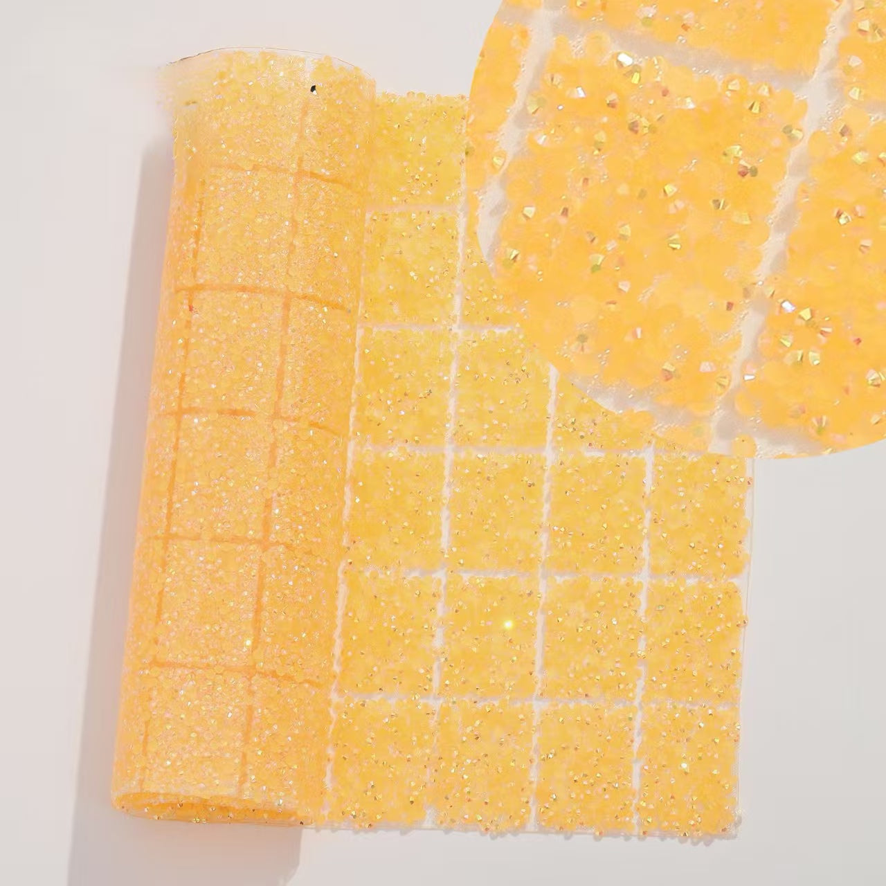 14-Color Flat Bottom Round Diamond Square Diamond, [Whole sheet 24*40cm, small squares 3*4cm]